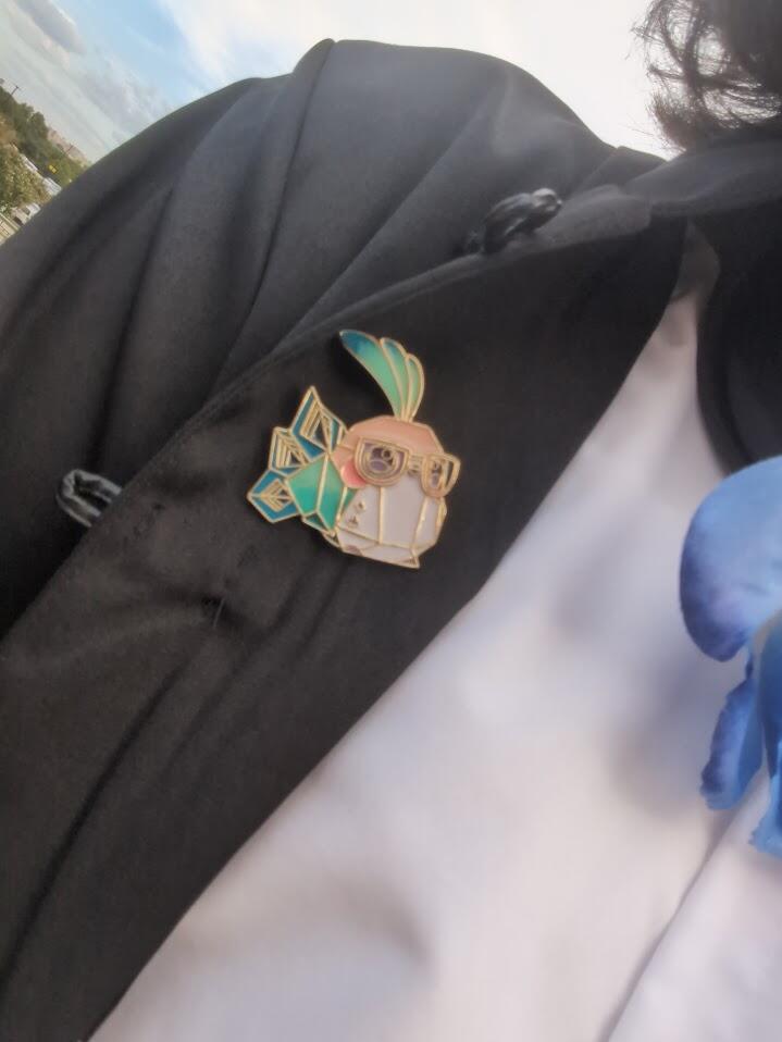 my aventurine pin :3